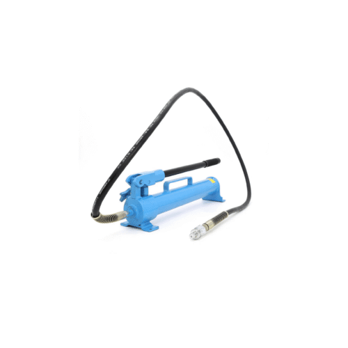 Hydraulic Hand Pump 10000 PSI Single-Speed with Hose & 3/8 Fitting Adapter